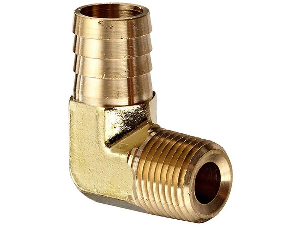Campbell YBL5LF Insert Elbow 1-1/4 inch Lead-Free Brass 90 Degree
