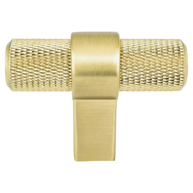 BERENSON 5048-4MDB-P Radial Reign Modern Brushed Gold Knob 2 in.