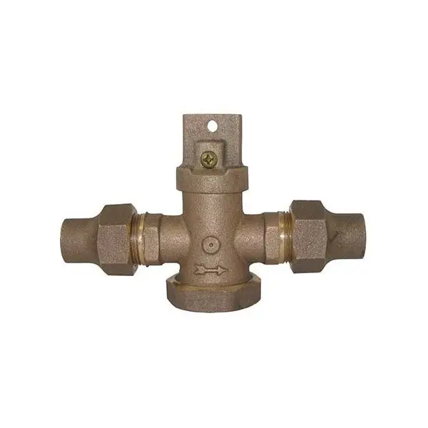 A.Y. McDonald 5117-127 74713 Inverted Plug Curb Stop 3/4 In