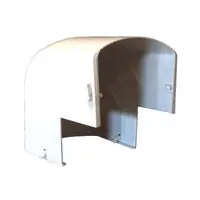 AC GUARD CGEXT90 Coverguard Wide 90 Outside Vertical Elbow 4inch