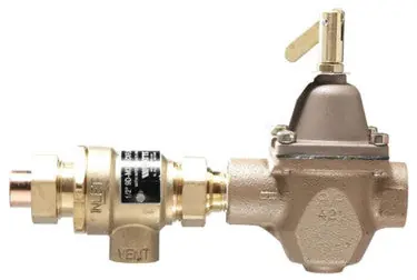 WATTS 386463 1/2 IN Bronze Combination Fill Valve and Backflow Preventer