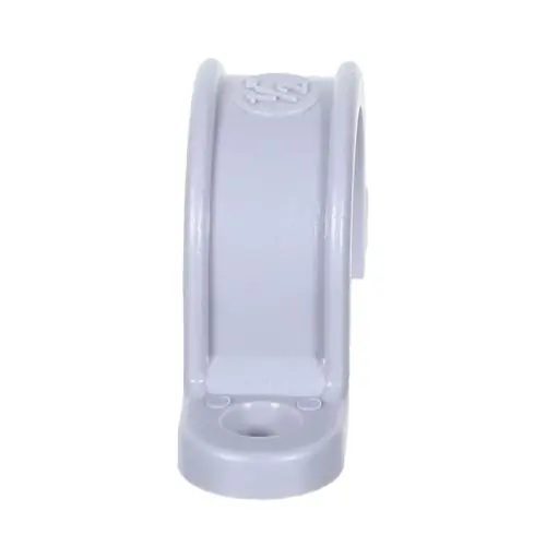MORRIS 19490 1/2 in Two Hole PVC Pipe Strap Pack of 100 pcs