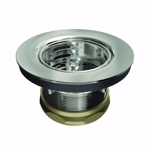 JONES STEPHENS S14013 Stainless Steel Junior Basket Strainer