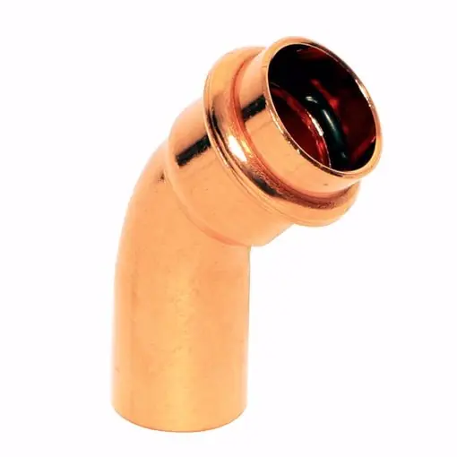 Jones Stephens C77057 Copper Elbow 45 P X FTG 1-1/2 X 1-1/2