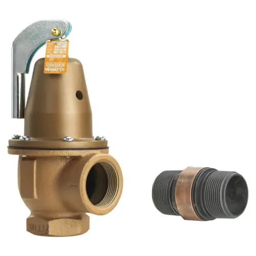 WATTS F384342 740 Boiler Pressure Relief Valve 60 psi
