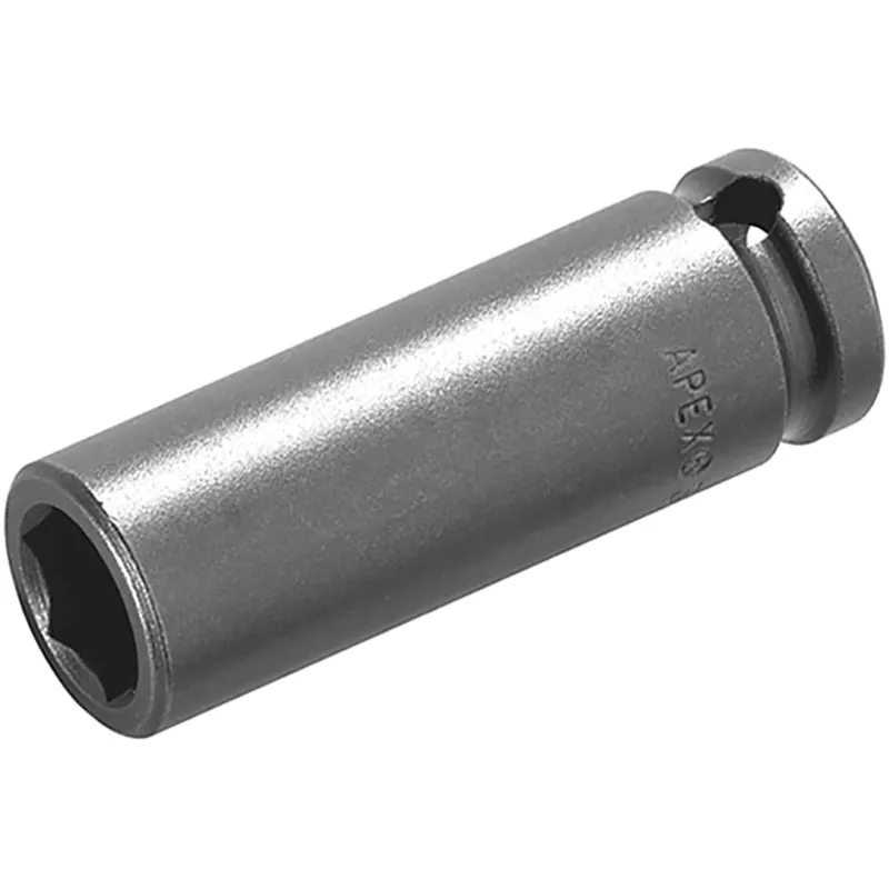 Apex 8MM21-D Metric Hex 12-Point Long Length 8 mm Power Socket