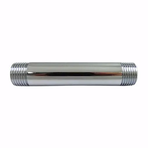 JONES STEPHENS N16918LF Chrome Nipple 1/2 inches x 18 inches