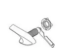 KOHLER K-1045277-CP Flushmate Handle
