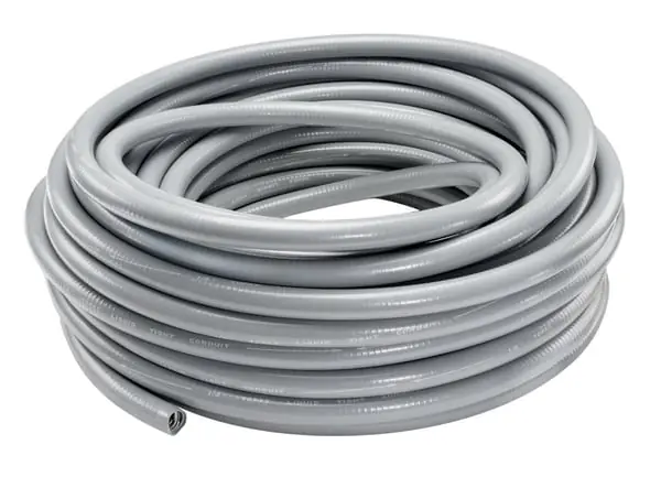 Topaz 6106 Liquid Tight Flexible Metallic Conduit 2 in Trade 25 ft Coil L