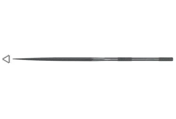 GROBET USA 31 Grobet USA 10cm Three-Square Needle File Cut 2