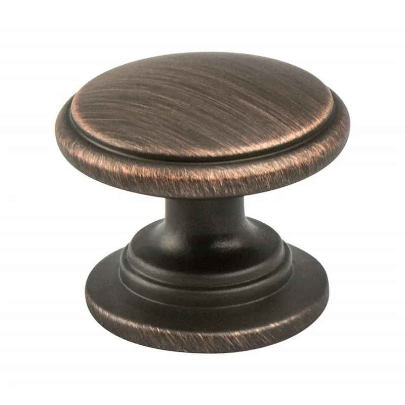 BERENSON 9374-10VB-P Traditional Advantage Two Knob 1-1/4 inches Diameter