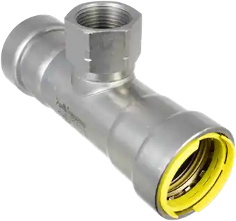 Apollo PowerPress PWR7481870 Gas Threaded T-Piece FFF 1 in x 1 in x FPT 3/4 in