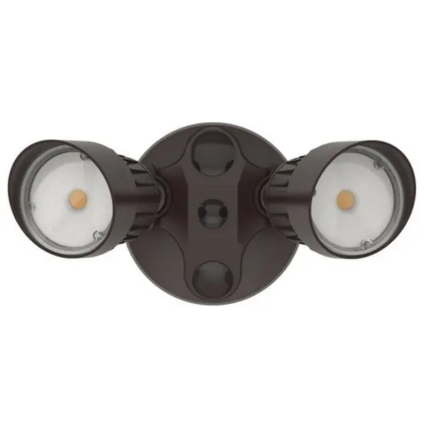 Morris 72580A Double Head LED Security Light 1900 Lumens 2x20 Watt Heads