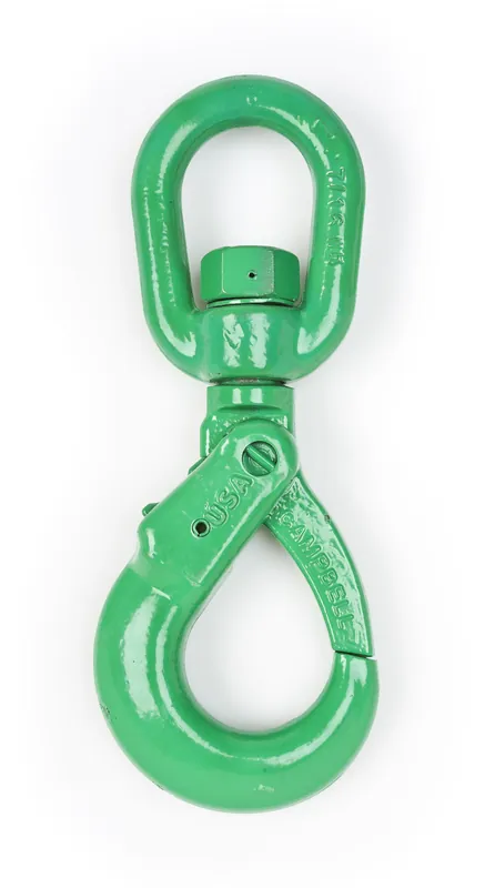 Campbell 5798895 Cam-Alloy Swivel Self Locking Hook 1/2 in