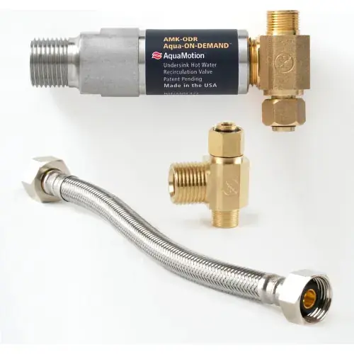 AquaMotion AMK-ODR Hot Water Recirculation Valve for Single Pipe System
