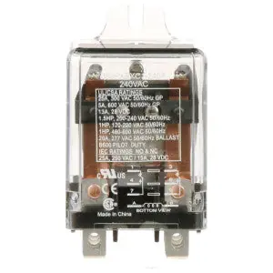 Schneider Electric 389FXBXC1-240A Power Relay 25A DPDT 240 Vac