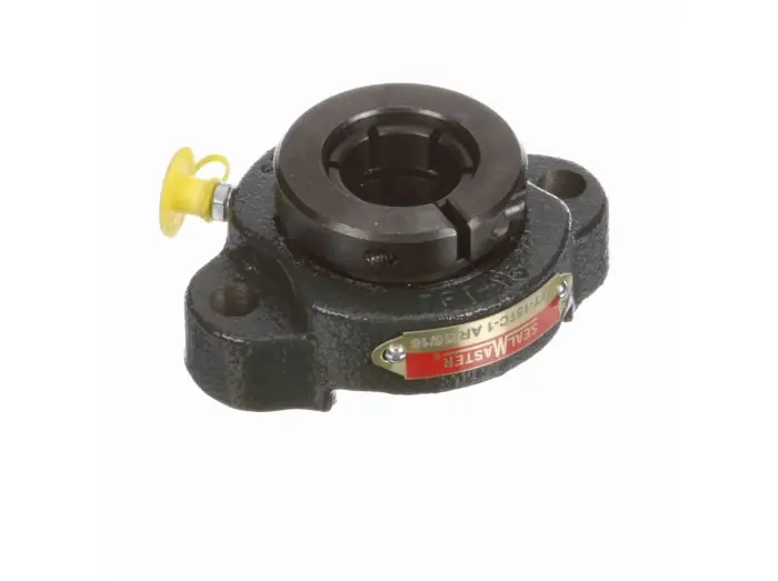 Sealmaster TFT-15TC-1-ARZ Mounted Cast Iron Two Bolt Flange Ball Bearing 0.9375 in