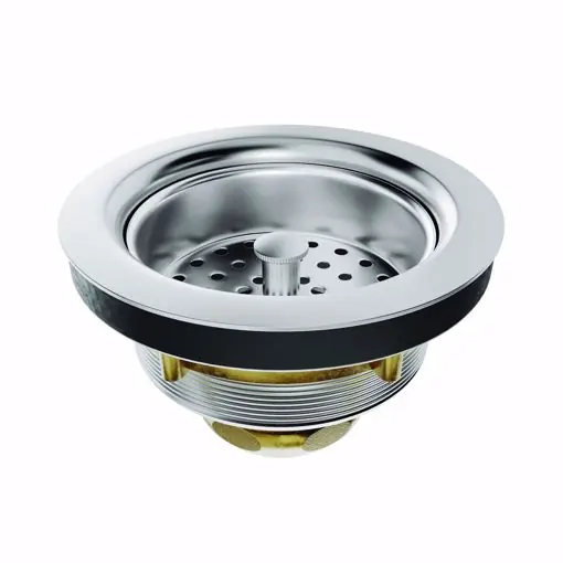 Jones Stephens S14101 Brass Basket Strainer with Adjustable Post