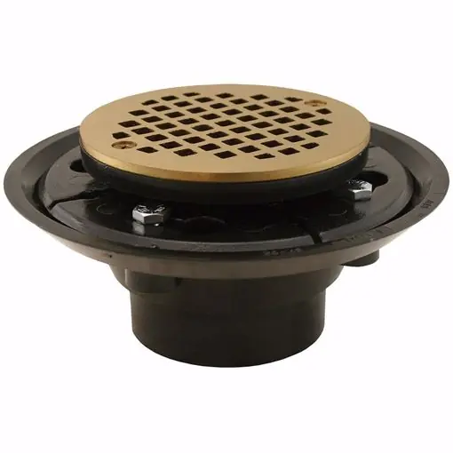 JONES STEPHENS D50332 2X3 ABS SHWR/FLR DRN W/ PB STRNR
