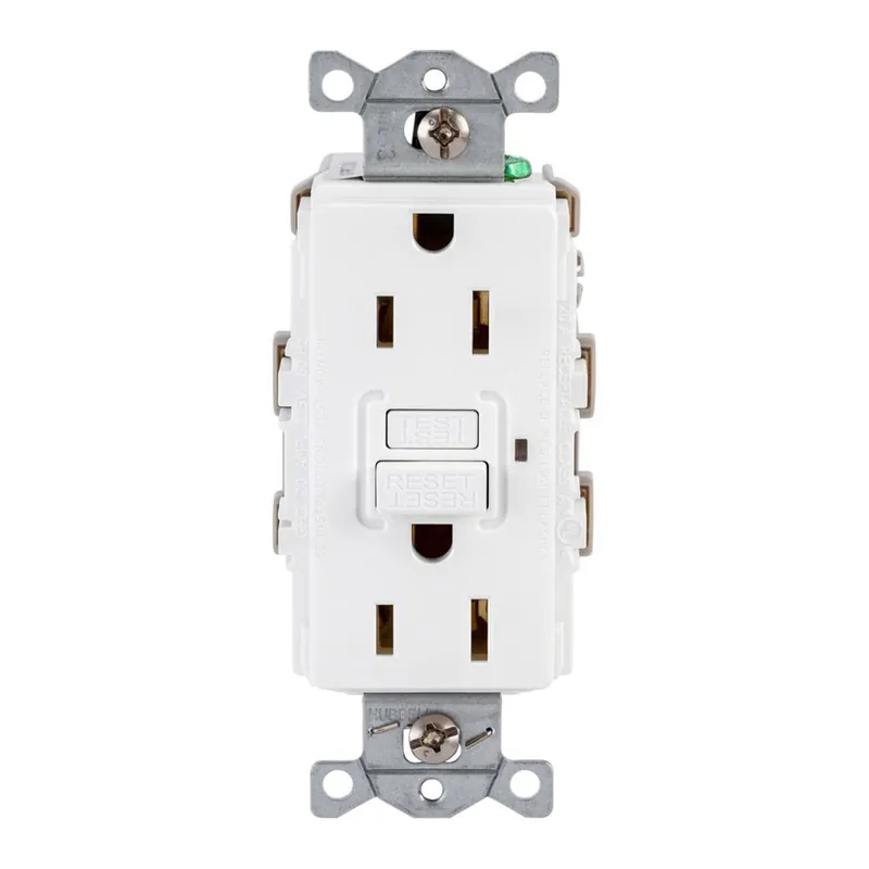 Hubbell Wiring GFR15 Receptacle Self Test GFCI 15A 125V
