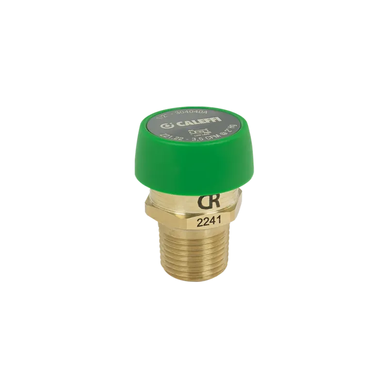 Caleffi 304040A Vacuum Relief Valve 1/2 Inch MNPT