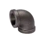 NDL Industries BPF310-45-8 Black 1/2 inch X 45 Degree St Elbow