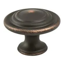 BERENSON 9365-10VB-P Hardware Verona Bronze Ringed Knob