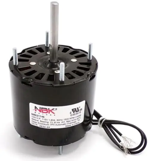 GENTEQ MOTORS 8203 Multi-Functional 1/70 HP Fan Motor REPLACEMENT 8767-8203