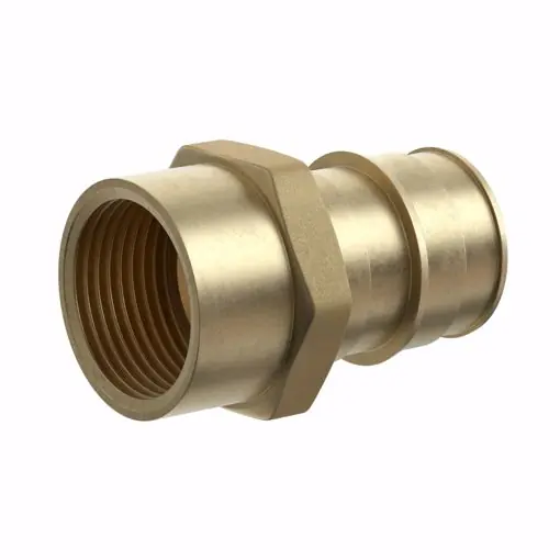 JONES STEPHENS F76860 1/2 x 3/4 FIP Brass PEX Adapter