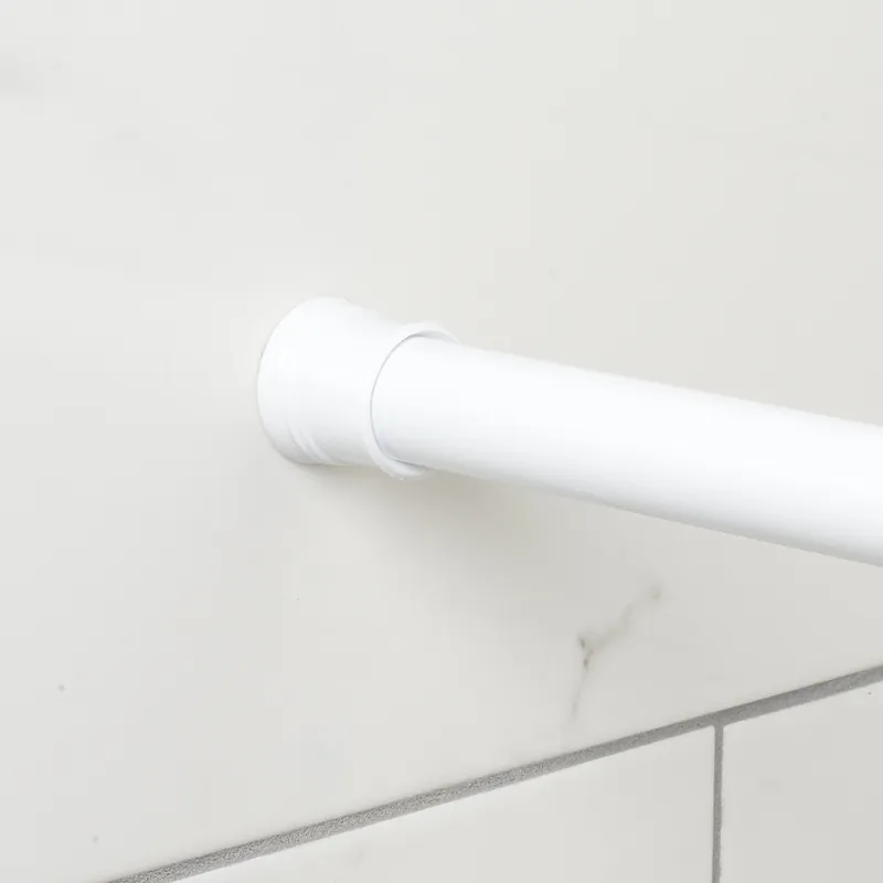 Zenith 886WW Zenna Home Tension Shower Rod 52-inch - 86-inch