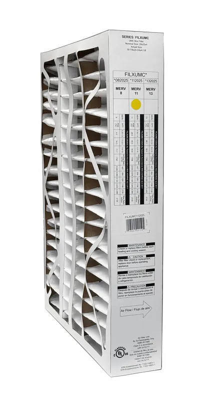 CARRIER FILXUMC112025 Pleated Air Filter 20 x 25 x 4 REPLACES FILXXCAR0120