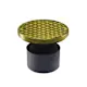 JONES STEPHENS C59097 PVC Cleanout with 4-1/4 Round Cover
