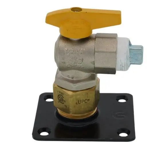 TracPipe FGP-RF90V-750 AutoFlare Flange Valve 3/4 inch