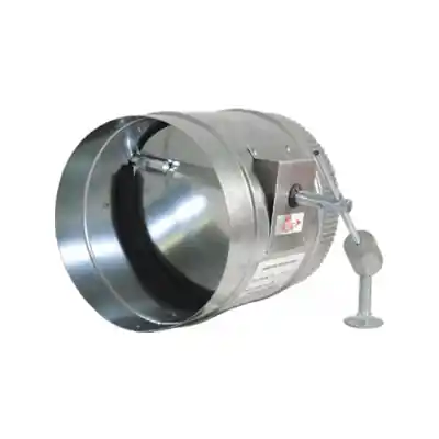 ARZEL ZONING SPD-R0012 Zone Damper 12 Rnd Galv Stl Barometric
