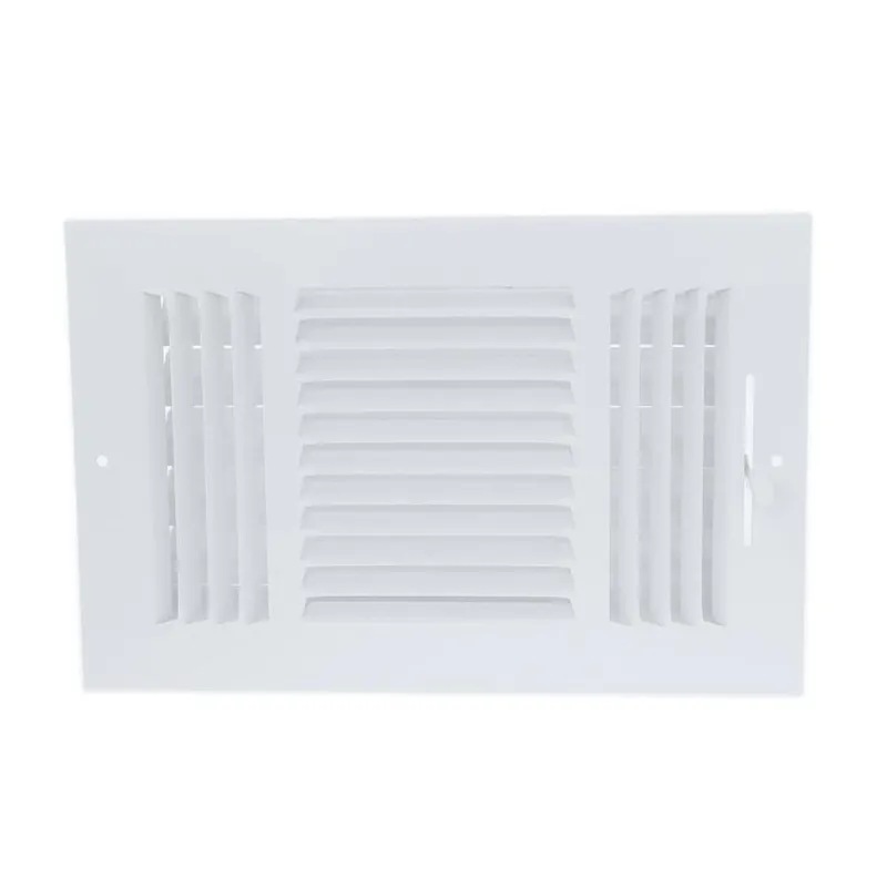 AIRMATE 01051206CW 140 Series Sidewall/Ceiling Register 12 x 6 in