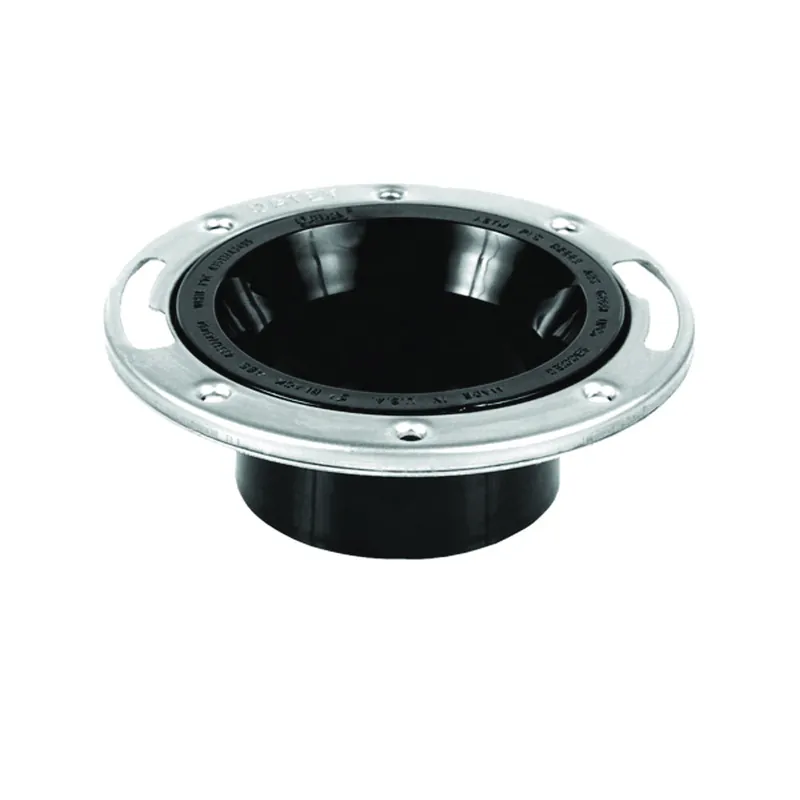 OATEY 43498 Closet Flange 4 in Connection ABS For 3 in 4 in Pipes