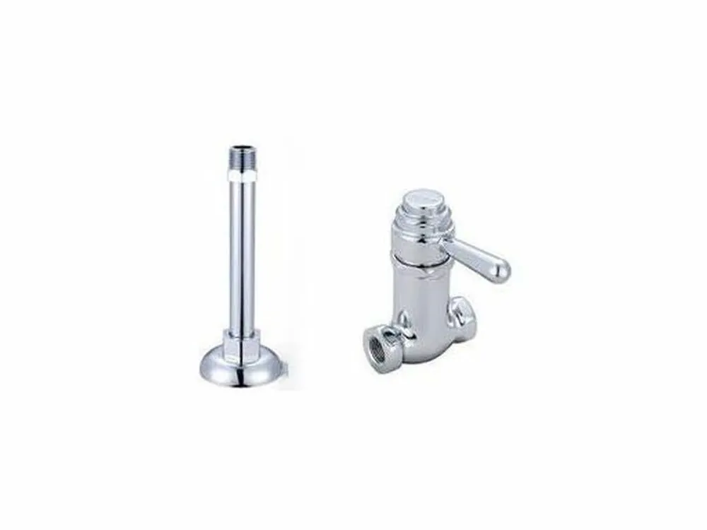 Central Brass VALUF04 Stand Pipe and Self-Closing Straight Stop