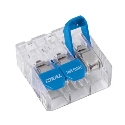 Ideal Industries 30-10L33 In-Sure Lever Wire Connector 10 AWG 3-Port