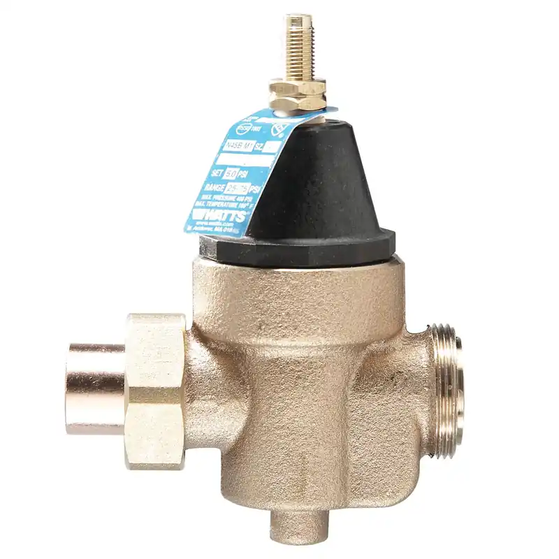 WATTS LFN45BM1-U-S 1/2 IN Lead Free Water Pressure Reducing Valve Solder x FPT