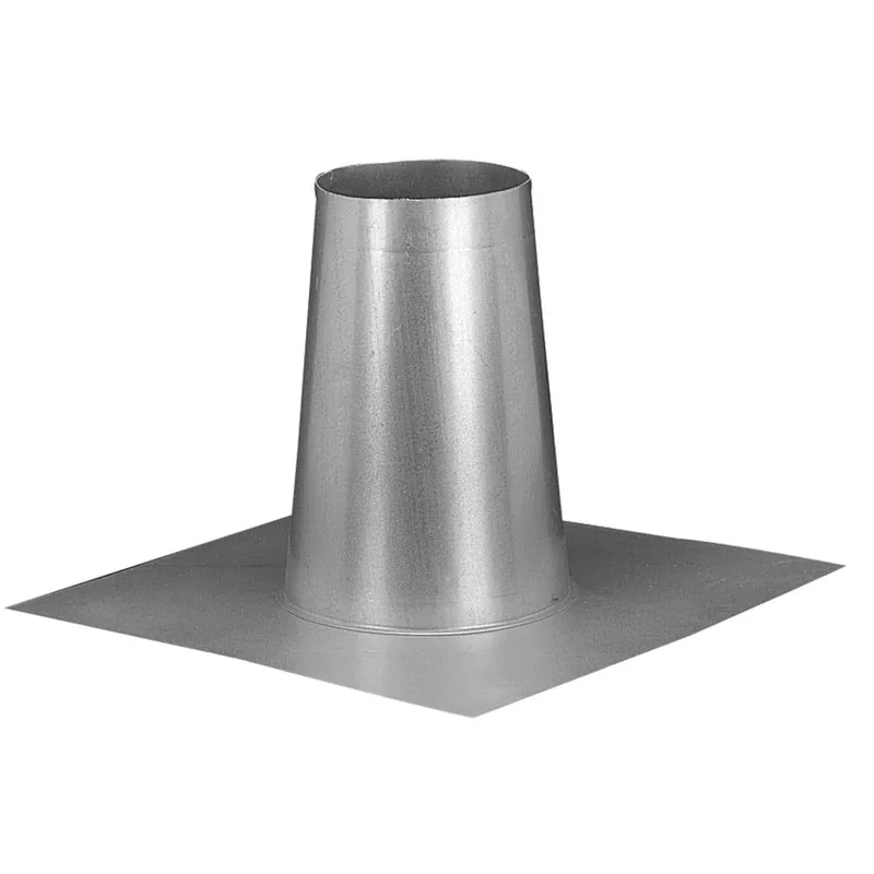 HART & COOLEY 16319 Tall Cone Roof Flashing 6 in Galvanized Steel