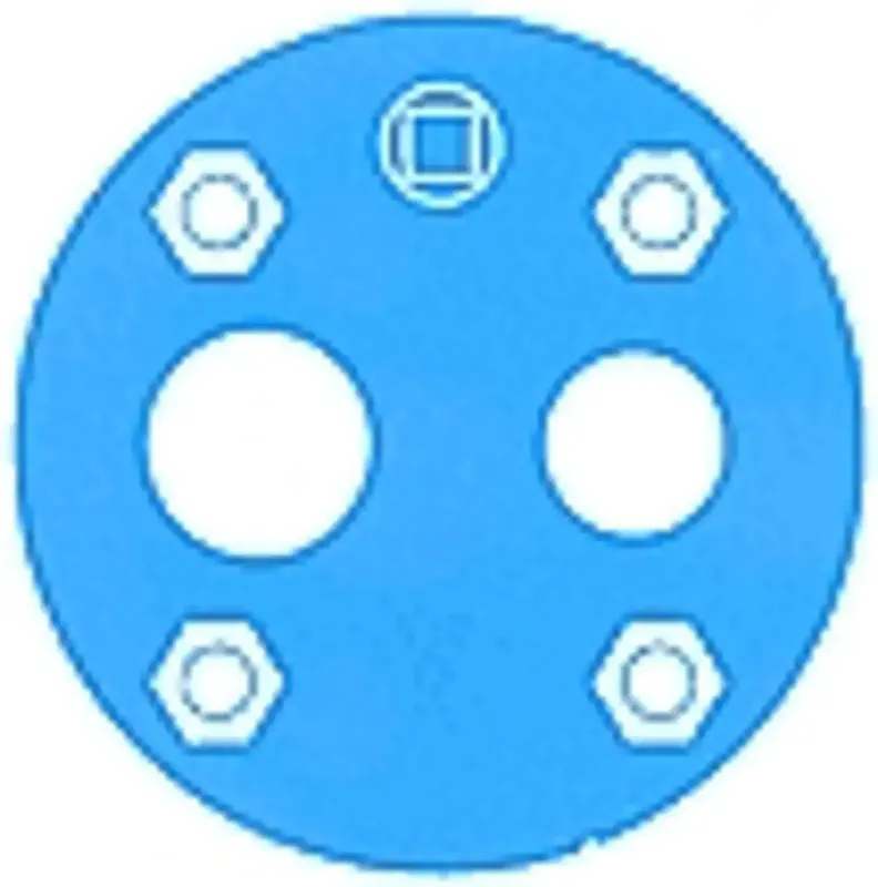 CAMPBELL DH6CG Well Seal 6 x 1-1/4 x 1 Double Hole