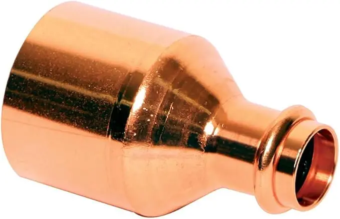 Jones Stephens C77132 Copper Reducer FTG x P 1 x 1/2