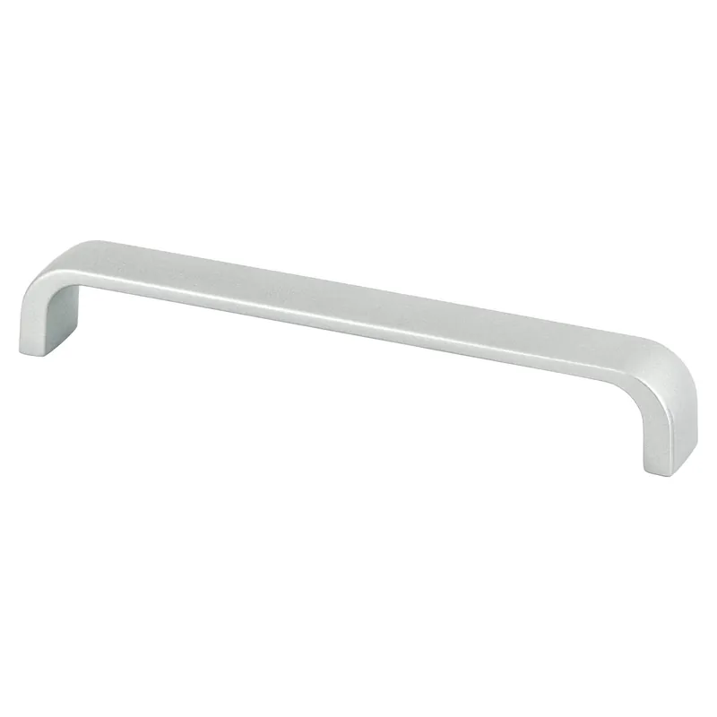 Berenson 2963-1ALU-C Euroline 6-5/16 Inch Center to Center Handle Cabinet Pull