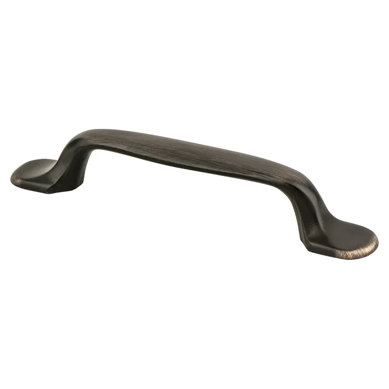 Berenson 2078-10VB-P Village 3-3/4 inch Center-to-Center Cabinet Pull
