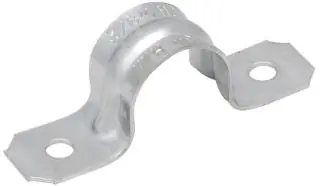 MADISON ELECTRIC PRODUCTS 128 Two-Hole Cold Rolled Steel Rigid Conduit Strap 1-1/2 inch