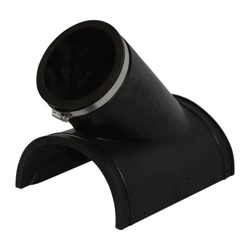NDS National Diversified Sales 4Y/C Flexible Elastomeric PVC Saddle Wye with Clamps 4 in