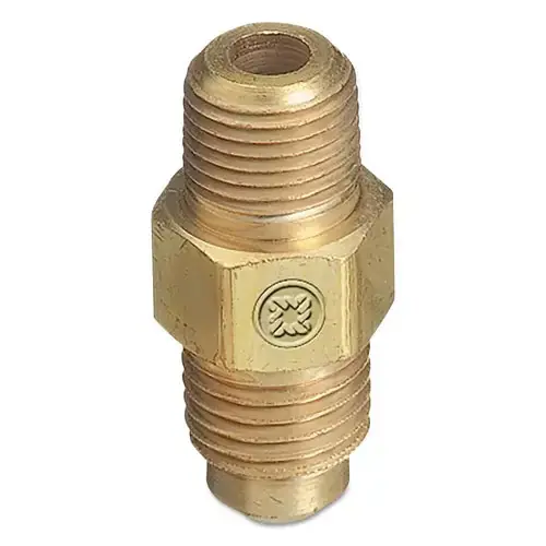 Western Enterprises F-41 Brass SAE Flare Tubing Connections Adapter 500 PSIG CGA-440 to 1/4 in NPT(M)