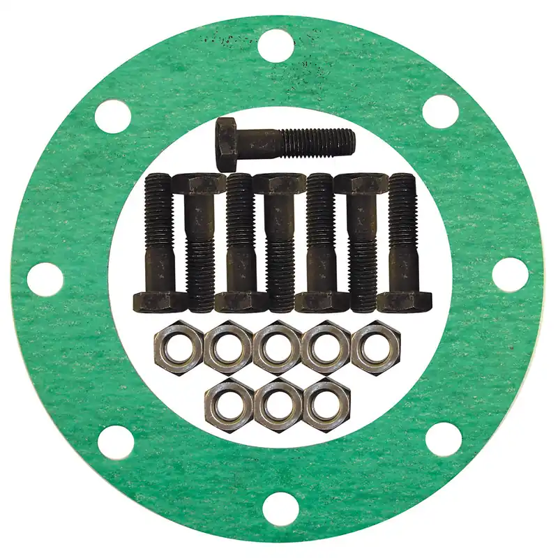 Braxton Harris Company FCKFF4 4 IPS Flange Connection Kit w Asbestos Free Full Face Gasket