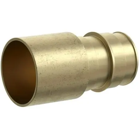 Jones Stephens F76846 Brass PEX Female Sweat Adapter