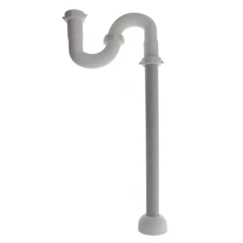 JONES STEPHENS P37010 1-1/4 PVC Slip Joint S-Trap